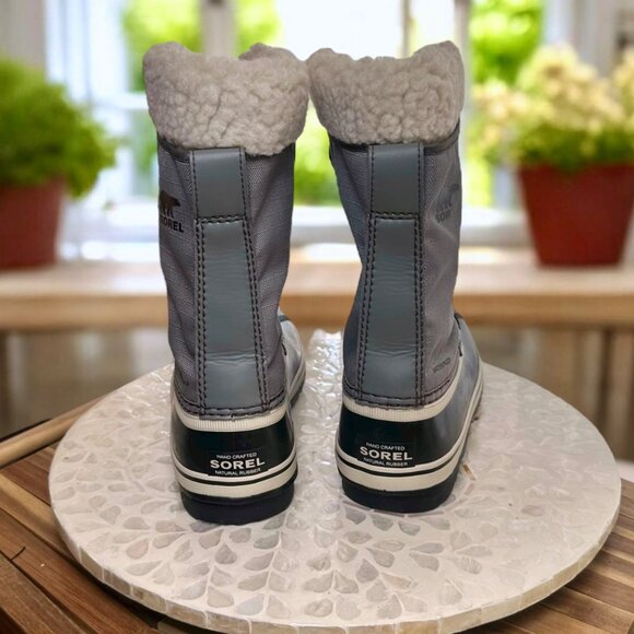 Sorel Winter Carnival WP Women’s Waterproof Boot Size 8.5 Gray Insulated Snow - Picture 12 of 14